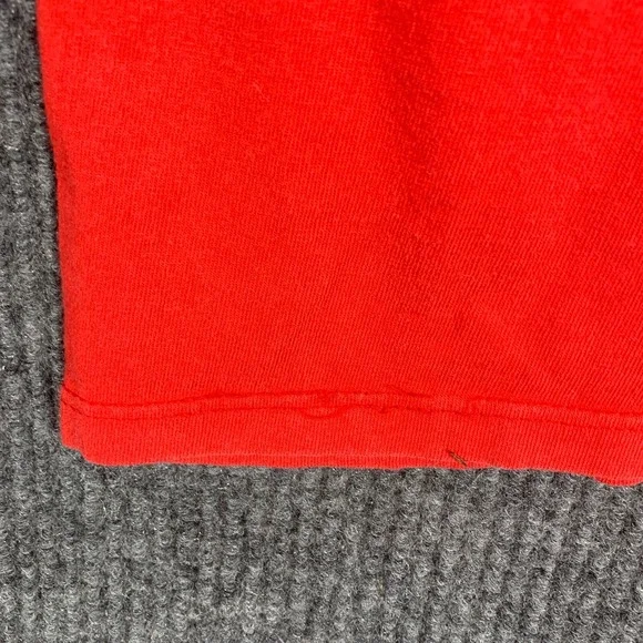 VTG Wellington‎ Apparel Mickey Mouse T Shirt Mens Large Red Disney Retro 90s USA - Picture 11 of 13